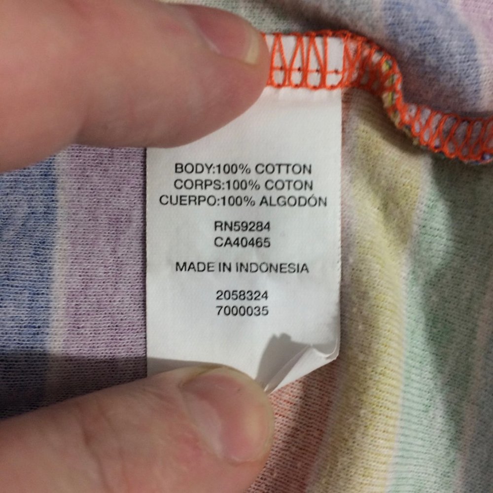 The Childrens Place Girls S 5/6 Rainbow Tank Top - Picture 4 of 5